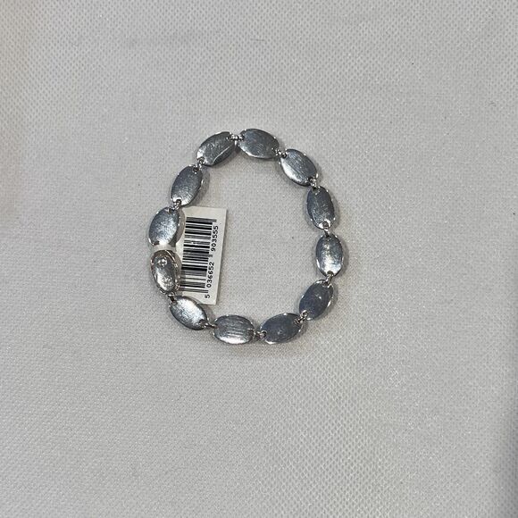 Links Of London Chunky Sterling Silver Tbar Bracelet Hallmark - Picture 3 of 8